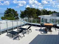 noclegi Gąski Penthouse Apartment mit Meerblick und Dachterrasse in Gaski bei Mielno