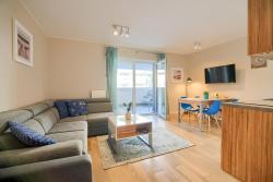 noclegi Pogorzelica Studio 44 Baltic Park, 280m do Plaży, Duży balkon