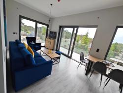 noclegi Mrzeżyno Hevenia apartament 16 przy plaży , taras widokowy, podziemny parking