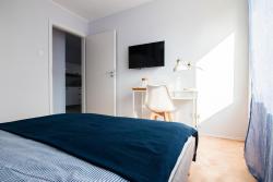 noclegi Gdynia Przyleśny apartament przy dworcu z miejscem postojowym