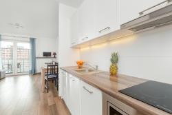 noclegi Gdańsk Cztery Oceany Studio for 4 Guests with Balcony & Parking Gdańsk by Noclegi Renters