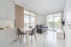 noclegi Sianożęty Apartament Messa White II z Basenem Letnim by HolidaySun