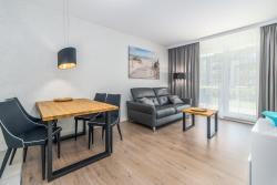 noclegi Międzyzdroje Bel Mare Lux Apartment B105 with Patio Garden by Noclegi Renters