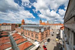 noclegi Gdańsk Stunning Apartment with Balcony