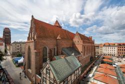 noclegi Gdańsk Stunning Apartment with Balcony