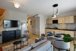 noclegi Międzyzdroje Baltic Waves Resort Apartments - Basen, Sauna, Parking