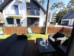 noclegi Dziwnówek Horizon Park 1 - Balkon Taras i parking