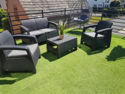 noclegi Jastrzębia Góra Apartament VILLA NORTH z dużym tarasem