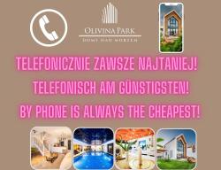noclegi Niechorze Olivina Park Spa - domki z dostępem do krytego basenu, saun, wyżywienia i atrakcji dla dzieci