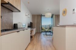 noclegi Mielno Mielno Jantaris B26 BALCONY AND SEA VIEW underground parking