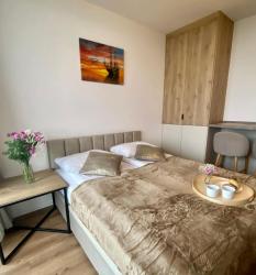 noclegi Mielno Mielno Jantaris B26 BALCONY AND SEA VIEW underground parking