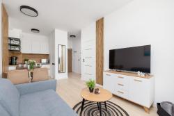 noclegi Sianożęty Nadmorski Apartament z Parkingiem by Rent like home