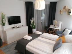 noclegi Pobierowo PINEA Apartament z widokiem na morze z basenem i SPA przy plaży