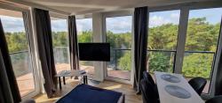 noclegi Mrzeżyno Lighthouse-Penthouse an Ostsee und Rega