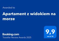 noclegi Dziwnówek Apartament z widokiem na morze