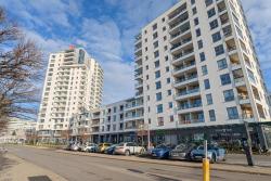 noclegi Gdańsk Bright Apartment Obrońców Wybrzeża with Parking by Noclegi Renters
