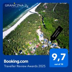 noclegi Niechorze Nowe kameralne Apartamenty Graniczna2G Niechorze - sosnowy las i bardzo blisko plaży