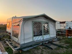 noclegi Jastarnia Przyczepa Retro JUSTarniaCamp