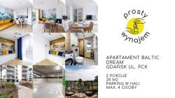 noclegi Gdańsk Apartament Baltic Dream ProstyWynajem Gdańsk Brzeźno