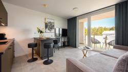 noclegi Sztutowo Flatbook Apartamenty - Sztutowo Baltic Garden z Basenem i Parkingiem