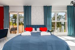 noclegi Stegna APARTAMENTY MIERZEJA - Apartament Zmysłów z wanną z hydromasażem, tylko dla Dorosłych, 500 m od plaży, Stegna Park II, bezpłatny meleks