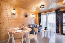 noclegi Władysławowo Domki Jelonek - Ogrzewane, klimatyzowane, balia-jacuzzi