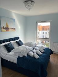 noclegi Gąski APARTAMENT BALTICHOFF DUNE with Sea View, Basen, Spa, Gym, Sauna, Hala sportowa z kortem tenisowym