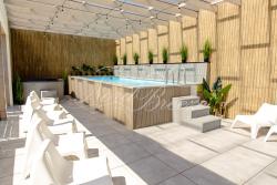 noclegi Władysławowo Domki Nord Breeze z podgrzewanym basenem, jacuzzi oraz sauną
