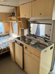 noclegi Jastarnia JustarniaCamp Przyczepa 5 osobowa