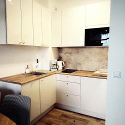 noclegi Sianożęty Apartament Tropikalny prywatny taras na dachu z widokiem na morze