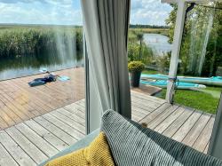 noclegi Świnoujście Baltic Waterfront Yacht House - PRIVATE Garden & Watersports Included