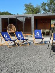 noclegi Łeba Siedlisko na wydmach, sauna,podgrzewane jacuzzi,domki klimatyzowane,starlink internet,parking