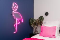 noclegi Krynica Morska Flatbook Apartament Miami Beach - basen, taras i stylowe wnętrza w Krynicy Morskiej