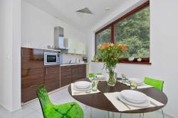 noclegi Wisełka Two-level Modern Apartment with Spacious Terrace - Ideal Place for the Holiday by Noclegi Renters