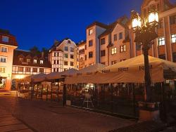 noclegi Kołobrzeg City Hall Bliss Suite - Premium Apartament z Balkonem i Widokiem na Ratusz