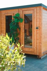 noclegi Gąski Nadmorskie Chatki - SAUNA - OPCJA Z PRYWATNĄ BALIĄ KĄPIELOWĄ LUB BEZ