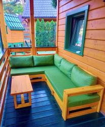 noclegi Pobierowo Zielone Domki - ogrzewane