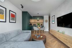 noclegi Dziwnów Bright Apartment Dziwnów with Parking, Air Conditioning & SPA by Noclegi Renters