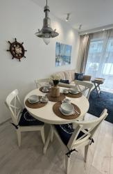 noclegi Kołobrzeg Apartamenty Kapitańskie Kasprowicza 20A taras