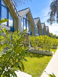 noclegi Rewal Domki Premium Nautica blisko plaży