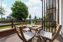 noclegi Trzęsacz Comfortable apartment with a terrace