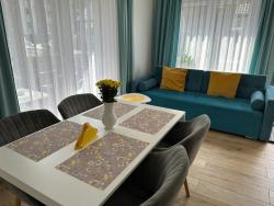 noclegi Dziwnówek Horizon Park 1 - Balkon Taras i parking