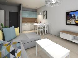 noclegi Grzybowo Comfortable 2-room apartment only 450 m from the beach, Grzybowo