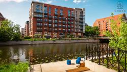 noclegi Gdańsk Flatbook - Riverside Loft Gdańsk Apartments with Parking