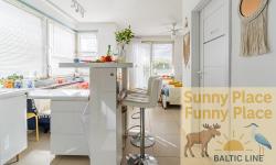 noclegi Gdańsk Batic Line - SUNNY PLACE - FUNNY PLACE, apartament ze słonecznym ogródkiem na Wyspie Sobieszewskiej