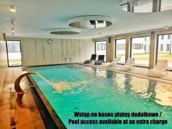 noclegi Kołobrzeg ROSA-Modern studio 29m2 AC, NETFLIX, PS4, POOL, SAUNA