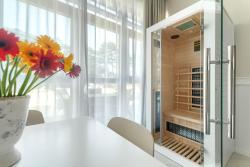 noclegi Mielno Dune A - Studio Deluxe z prywatną sauną