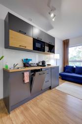noclegi Poddąbie Poddąbek Comfort I Apartamenty z tarasem na dachu, ogródkiem, basenem zewnętrznym i wewnętrznym, salą zabaw i animacjami