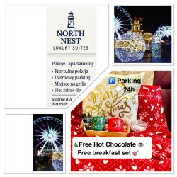 noclegi Gdańsk North Nest Luxury Suites - Quiet Garden Apartments - Family Friendly - Free Parking