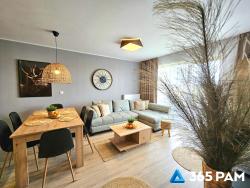 noclegi Sarbinowo 365PAM - Apartament Nefryt 6-osobowy - BASEN ZEWNĘTRZNY, PARKING W CENIE